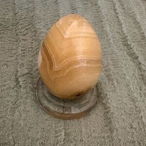 Source Unknown Tan Stone Paperweight